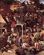 Pieter Bruegel the Elder Netherlandish Proverbs Germany oil painting artist